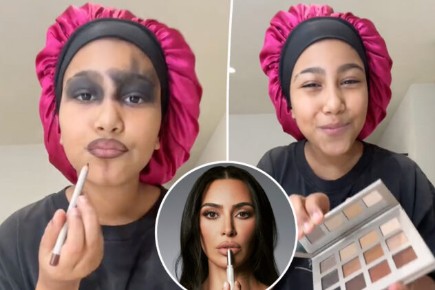 North West, 10, hilariously gives ‘honest’ review of mom Kim Kardashian’s Skkn makeup line
