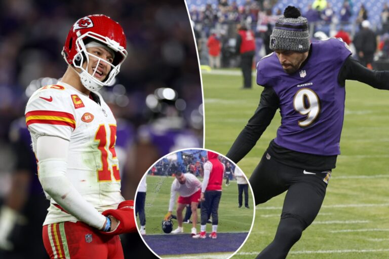 Patrick Mahomes shades Justin Tucker for warmup controversy: ‘Under our skin’