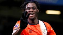 'People might take notice' - Adebayo treble helps Luton thump Brighton