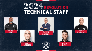 Revolution add Pablo Moreira and Blair Gavin as Assistant Coaches