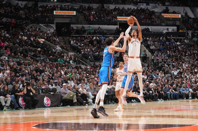 Spurs blown out by Thunder in first game of home stand