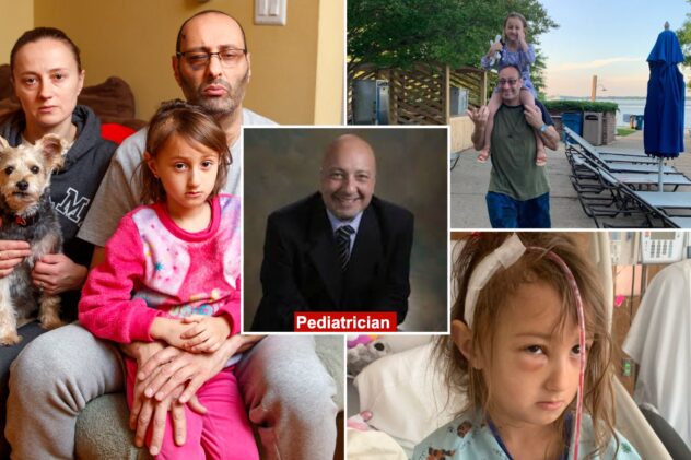 Staten Island pediatrician charged with fleeing the scene after mowing down dad and 6-year-old daughter, fracturing her skull