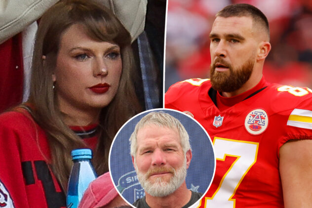 Taylor Swift will be blamed for ‘distracting’ Travis Kelce if Chiefs don’t make it to Super Bowl: Brett Favre