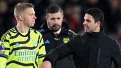 'They demand more' - Arteta 'loves' White & Zinchenko clash in Forest win