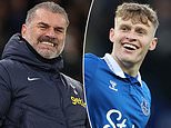 Tottenham are maintaining interest in Everton star Jarrad Branthwaite despite already adding defensive reinforcements this month... with Spurs keen on signing the 21-year-old homegrown talent
