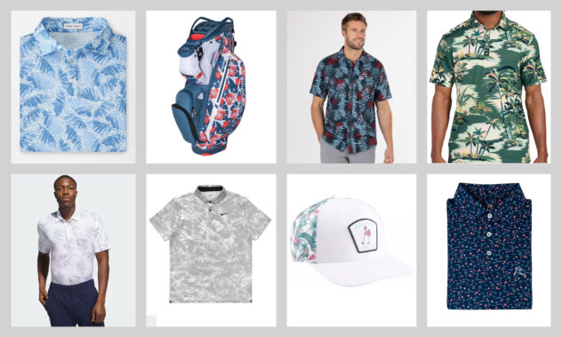 Tropical golf apparel and equipment to celebrate the PGA Tour's return to Hawaii in 2024