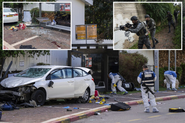 Two Palestinians kill woman, injure 12 in coordinated Israel car-rammings: cops