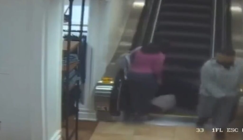 81-year-old victim in escalator attack caught on camera suffered ‘severe’ injuries