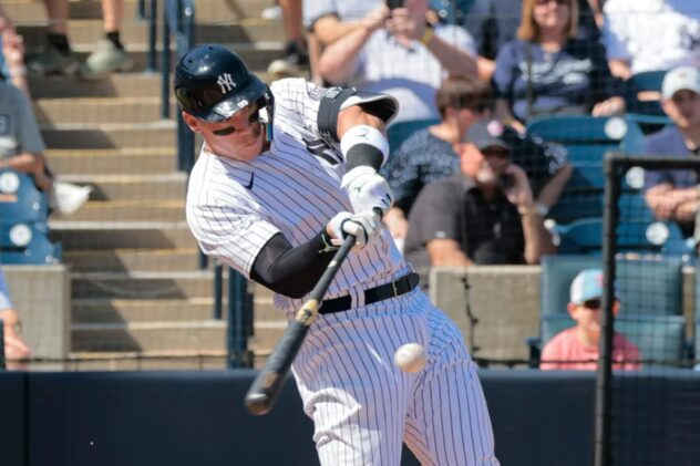 Aaron Judge looks comfortable in first Yankees lineup test behind Juan Soto