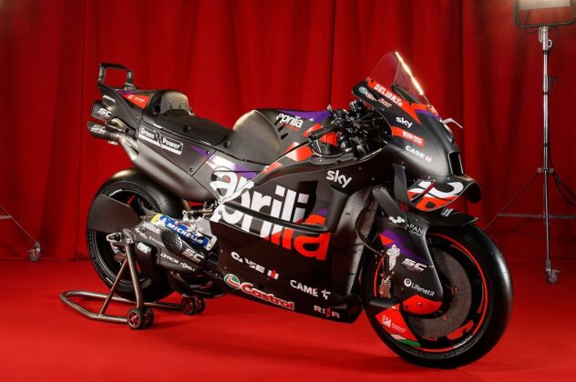 Aprilia reveals its 2024 MotoGP livery