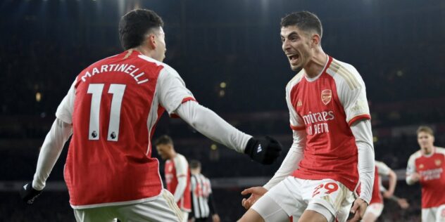 Arsenal 4-1 Newcastle: Gunners mercilessly shoot down Magpies
