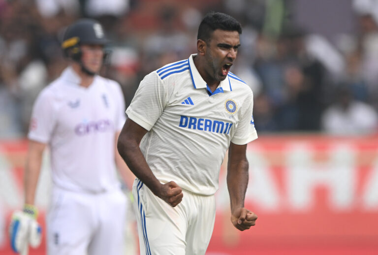 Ashwin becomes second Indian to take 500 Test wickets
