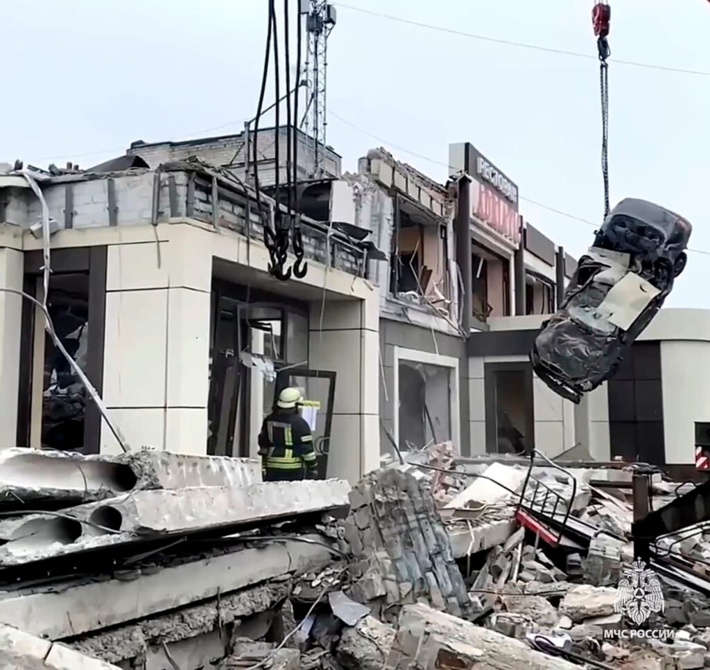At least 28 people died when shelling hit a bakery in Russian-occupied Ukraine