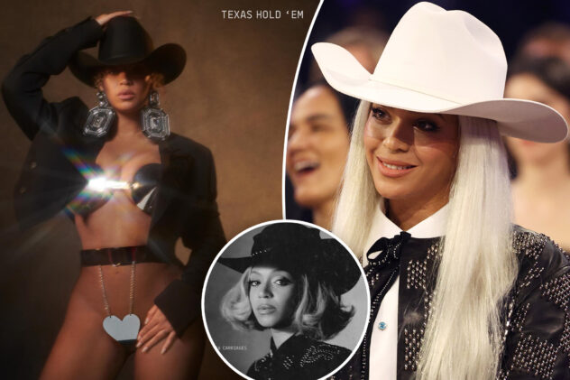 Beyoncé makes history as first black woman with No. 1 country song thanks to ‘Texas Hold ‘Em’
