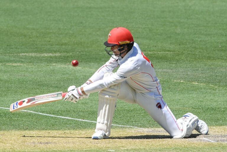 Carey finds timely form but late collapse leaves Queensland chase of 206