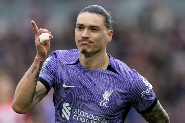 Darwin Núñez just did something for first time at Liverpool as Brentford reaction sums him up