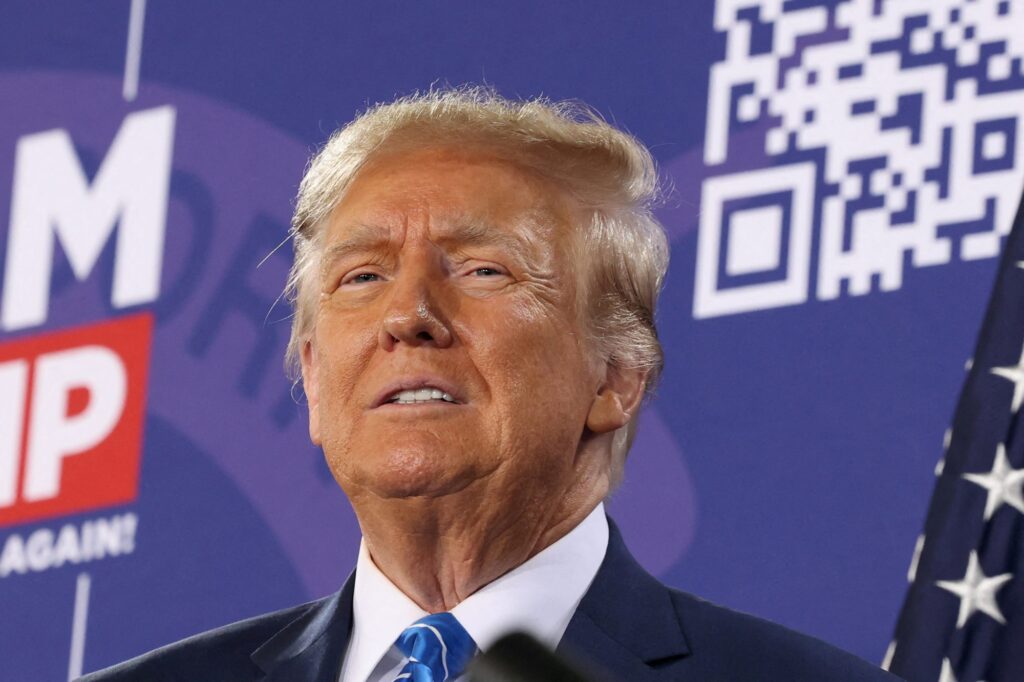 Donald Trump is not afraid to face the nation on Super Bowl Sunday — unlike Joe Biden