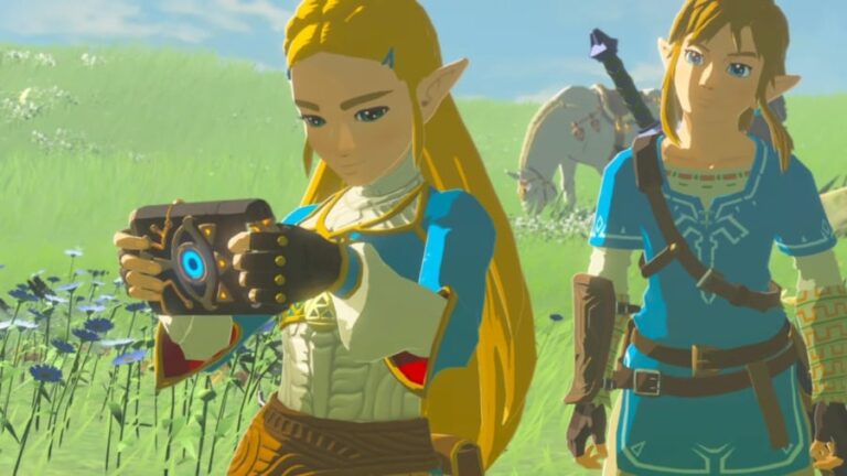 First 4 Figures Unveil Zelda: Breath Of The Wild Sheikah Slate Statue, Pre-Orders Open Soon