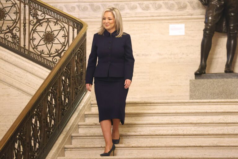 For the first time, an Irish nationalist is chosen to lead Northern Ireland's government