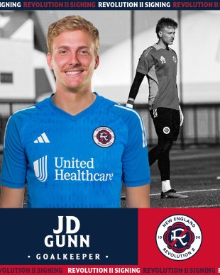 Former PacWest Goalkeeper of the Year JD Gunn signs with New England Revolution II