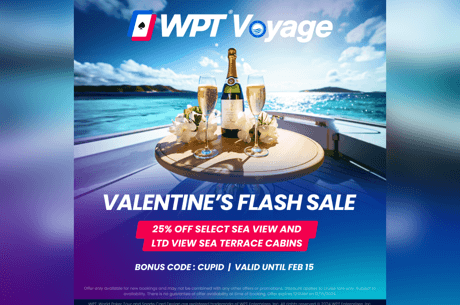 Get 25% Discount on WPT Voyage Package Through Valentine's Flash Sale