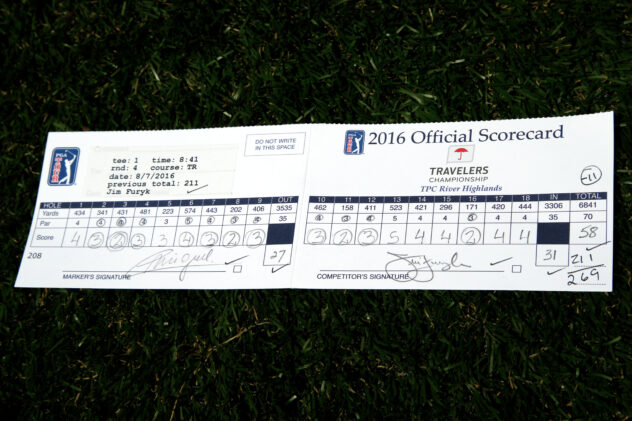 Golfers who have broken 60 in the history of pro golf