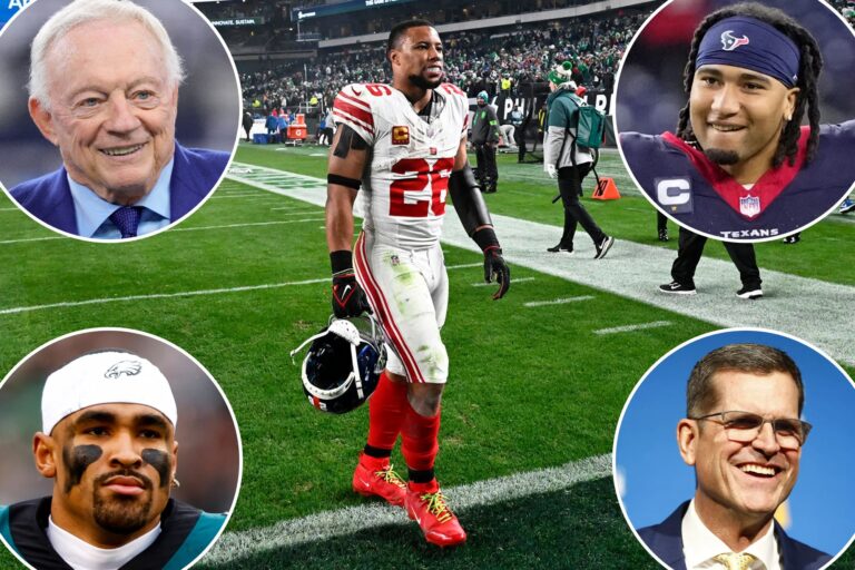 Help for Harbaugh? Revenge from Philly? Who are the biggest threats to poach Saquon Barkley from the Giants?