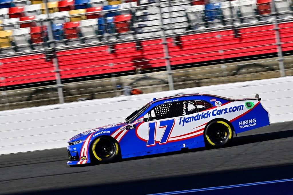 Hendrick to enter 10 Xfinity races this season with No. 17 team