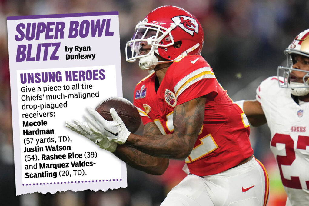 Heroes, zeros from Super Bowl 2024: Chiefs’ much-criticized receivers delivered