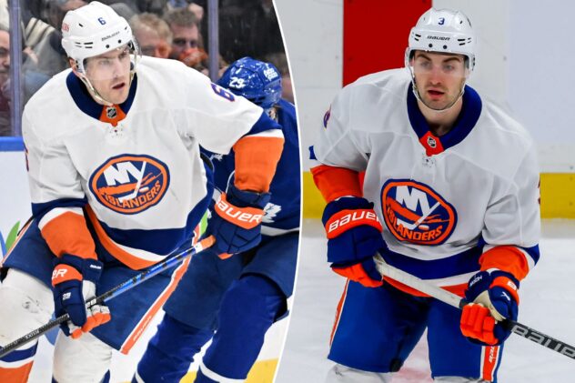 Islanders’ Adam Pelech-Ryan Pulock defensive pairing finally reunited