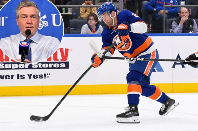 Islanders’ Oliver Wahlstrom continuing to get a shot under Patrick Roy