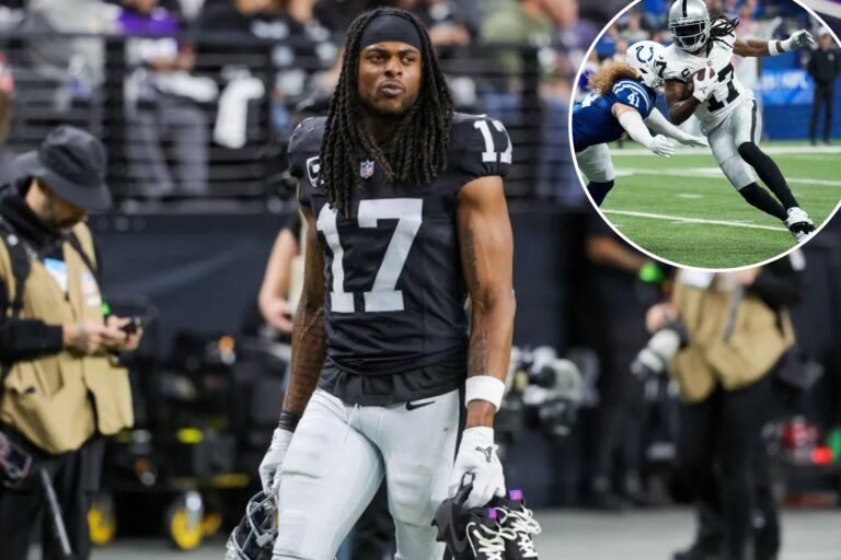 Jets’ Davante Adams hopes all but wrecked: ‘He’s a Raider’