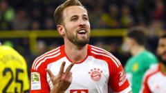 Kane chasing 'team trophies' as Bayern eye top spot