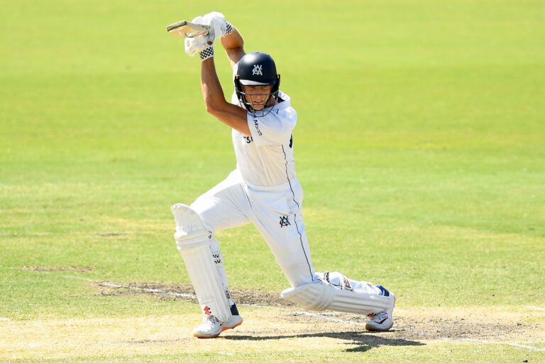 Kellaway guides Victoria to nervy win as Lehmann slams 'horrendous' day one pitch