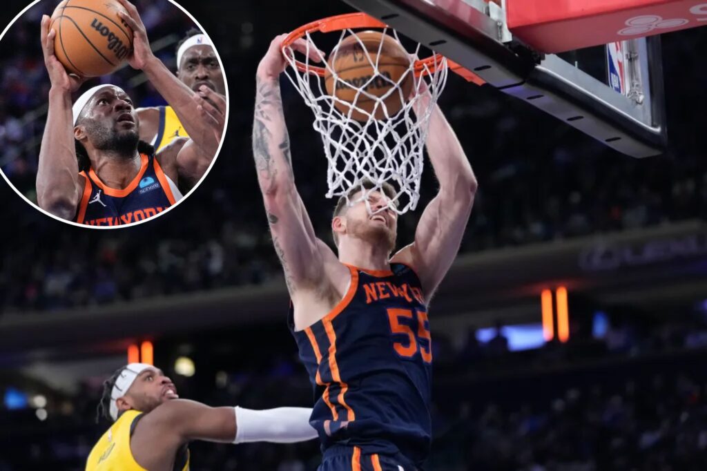 Knicks put on rebounding clinic despite missing Mitchell Robinson, Julius Randle