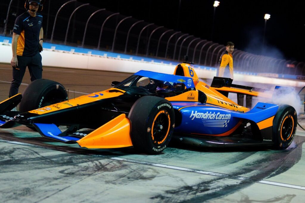 Kyle Larson encouraged by getting “more uncomfortable” at Phoenix test