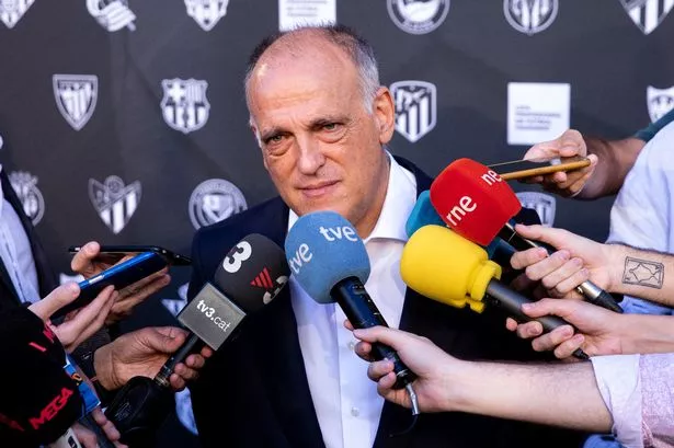 La Liga chief launches ‘David Copperfield’ attack on European Super League with two men under fire