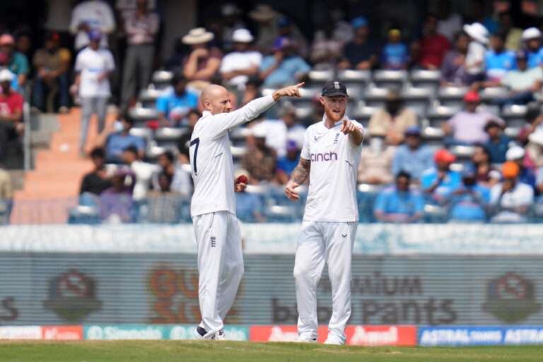 Leach ruled out of rest of Test series in India