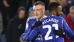 Leicester beat Sheff Wed to go 12 points clear at top of Championship