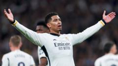 'Madrid is in awe' - injured Bellingham helps Real thump Girona