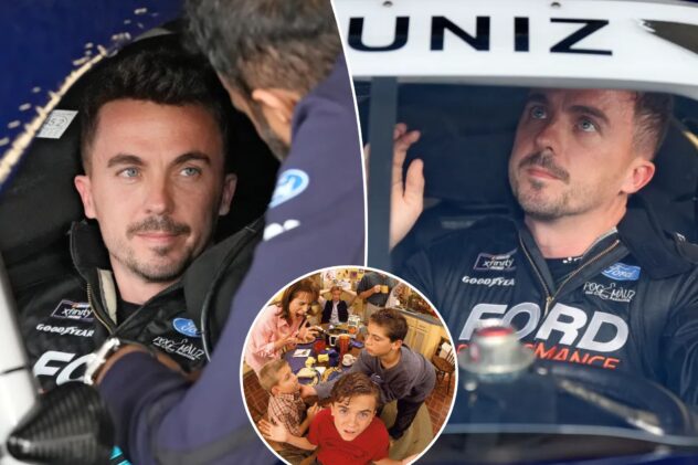 ‘Malcolm in the Middle’ star Frankie Muniz back at Daytona and rising up the NASCAR racing ladder