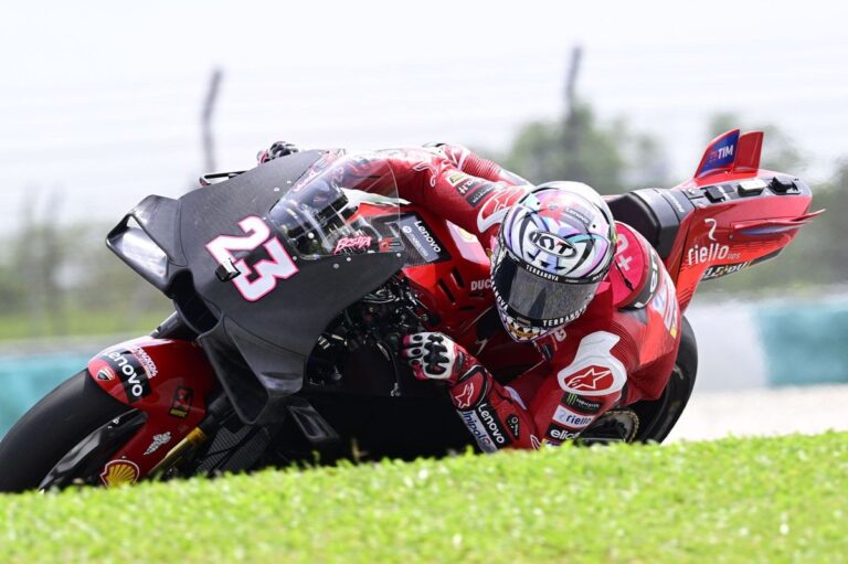 MotoGP Sepang test: Bastianini goes under lap record for Ducati to top day two