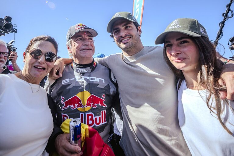 Motorsport figures in a different discipline to family relative