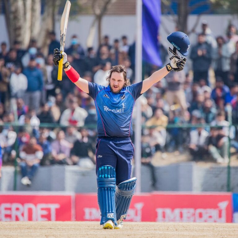 Namibia's Loftie-Eaton smashes fastest T20I hundred