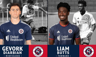 New England Revolution II announce the signings of Gevork Diarbian and Liam Butts