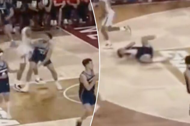 New Mexico State’s Robert Carpenter gets ejected after brazenly throwing punch at opponent