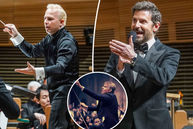 New York Philharmonic plays Bradley Cooper’s ‘Maestro’ at Lincoln Center while Carey Mulligan sings