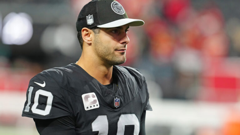 NFL Insider Hints That Raiders’ Jimmy Garoppolo Could Retire