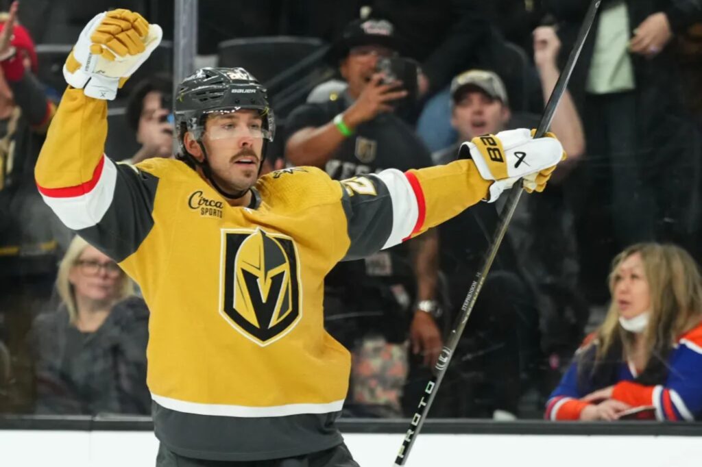 Oilers fall to Golden Knights as 16-game win streak is snapped