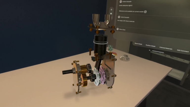 Onshape Uses Apple Vision Pro To View 3D CAD Models